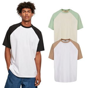 Camiseta Raglan Unisex Extra Grande de Alta Calidad Personalizada, 100% Algodón, Costuras en Contraste, Corte Cuadrado - Product Image 5