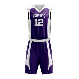 Ensemble d'uniformes de basketball universitaires personnalisés : Maillot et short au design unique, respirant, grandes tailles, tenue d'équipe, vente en gros - Product Image 6