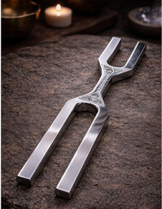 Diapason géant double fréquence extra large (432 Hz et 288 Hz) pour la thérapie et la guérison, l'équilibrage énergétique du yoga. - Product Image 4