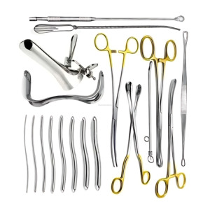 Ensemble d'instruments gynécologiques réutilisables en acier inoxydable, 18 pièces, certifiés CE ISO, vente en gros, fournisseur de premier plan - Product Image 3