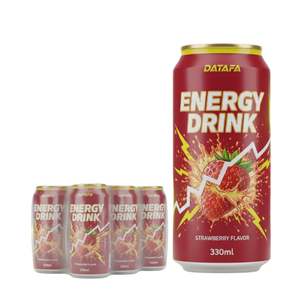 Venta al por Mayor de Bebida Energética DATAFA en Lata de 250 ml con 80 mg/100 ml de Cafeína para Mayor Vigilancia - Product Image 4