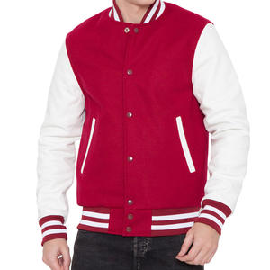 Chaquetas Varsity a la Moda con Impresión Personalizada, Chaqueta de Béisbol de Manga Larga para Hombre, Chaqueta Varsity Lisa para Hombre - Product Image 5