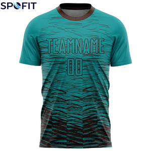 Camisetas de fútbol personalizadas con sublimación completa para hombres, uniformes de entrenamiento de fútbol para equipos de club con logotipo, camiseta de fútbol personalizada - Product Image 1