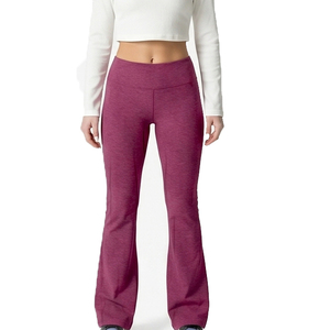 Leggings acampanados para mujer, pantalones de yoga y fitness de secado rápido, leggings acampanados de cintura alta, pantalones de compresión para mujer - Product Image 3