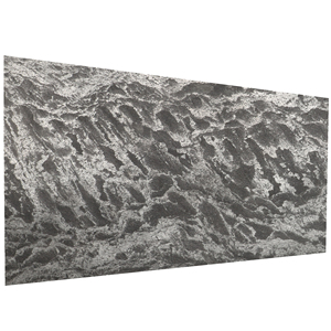 Exportador de material de revestimiento de piedra flexible, revestimiento de piedra en láminas flexible color gris plateado y negro, azulejo de pared brillante, uso seguro para villas y hogares. - Product Image 5