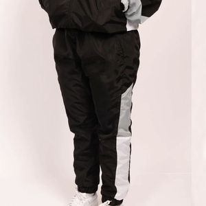 High Quality Women Winter Casual Hooded Acid Wash Jogger Set Neon <b>Black</b> Grey Two Piece <b>Windbreaker</b> Tracksuit Customized 100% - Product Image 5