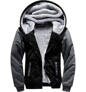 GEEK LIGHTING Boys <b>Sherpa</b> <b>Lined</b> <b>Hoodie</b> Kids Fleece Sweatshirt Full Zip Hooded Jacket - Product Image 1