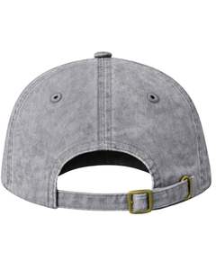 Casquette de baseball unisexe en coton gris acier délavé, unie, ajustable, décontractée, respirante, confortable, qualité supérieure - Product Image 2