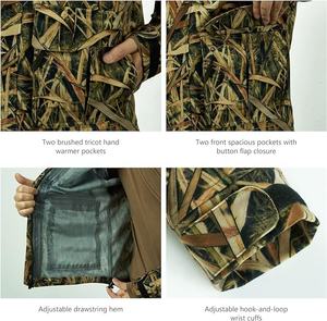 Chaqueta de Caza de Invierno para Hombre, de Lona, Transpirable, Impermeable, Colores Personalizados, con Capucha, Táctica, de Exterior, Soft Shell - Product Image 6