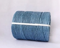 Corde de liage torsadée en polypropylène et jute, jaune, bleu, orange, haute résistance, légère, anti-UV, 1 pli/2 plis/3 plis, traitée chimiquement