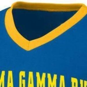 Camiseta Deportiva Unisex de Manga Corta con el Logotipo de la Hermandad Griega Sigma Gamma Rho Fundada en 1922, Ropa Casual para Equipos, Personalizable al por Mayor - Product Image 3