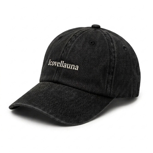 Casquette de baseball unisexe en toile de coton lavée personnalisée, réglable, style « Dad Hat », avec logo brodé, profil bas, décontractée, pour l'extérieur, les voyages et la mode - Product Image 2