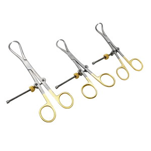 Pinces de réduction pointues à verrouillage osseux, instrument orthopédique vétérinaire en acier inoxydable, forceps chirurgical pour animaux de compagnie, qualité allemande - Product Image 3