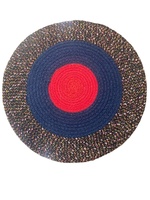 Nouveaux tapis tressés en jute 100% naturel de haute qualité, fabriqués à la main au Bangladesh, design tendance, pour l'extérieur et les pique-niques