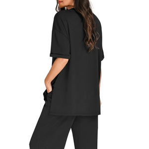 High Quality Women's Co-ord <b>Set</b> Stylish Breathable Eco-friendly Quick Dry Summer Easy To Wear Women's <b>Sets</b> Sportswear Co Ord <b>Set</b> - Product Image 2