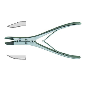 Beyer Bone Rongeur, forceps chirurgical pour la coupe des os, instrument orthopédique en acier inoxydable, outil professionnel réutilisable pour la découpe des os - Product Image 1