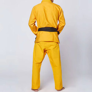 Uniformes de BJJ personnalisés, conçus avec des coutures durables, en tissu de coton léger, confort et flexibilité, uniformes de Jiu Jitsu Kimono. - Product Image 6