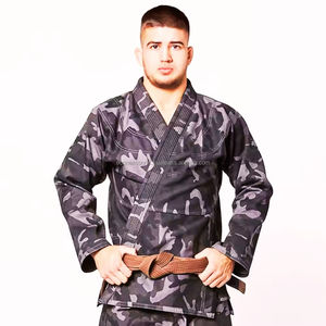 High Quality 100% Cotton Karate Uniform Custom Logo New Style Light Weight Martial <b>Arts</b> Training Suit for Men Washed Technics - Product Image 1