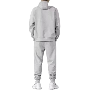 Conjunto Deportivo de Felpa para Hombre, Personalizado, Transpirable, de Otoño, Pantalón Largo y Sudadera, Ropa Deportiva de Algodón, Económico - Product Image 5