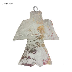 Adornos navideños hechos a medida Árbol de madera Colgante Artesanía Fiesta Adornos navideños Decoración a precio barato - Product Image 4