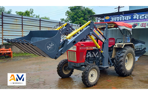 อุปกรณ์ต่อพ่วงรถตักล้อยางของ Ashok Metal Works สำหรับรถแทรกเตอร์ Mahindra พร้อมถังขนาด 0.7 ลูกบาศก์เมตร ประสิทธิภาพสูง - Product Image 6