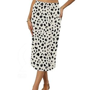 Falda Larga Recta para Mujer 2026, Tela Suave, Corte Recto, Talla Grande, Falda Formal de Cintura Alta, Tipo Lápiz - Product Image 1