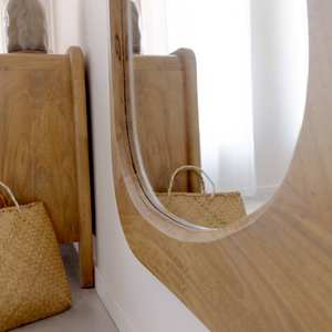 Miroir bio Vandana Optima Vista en bois de manguier Marley - Product Image 4