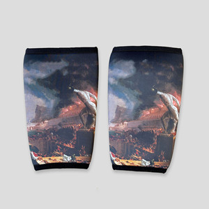 Adjustable <b>Knee</b> <b>Sleeves</b> Men Women <b>Compression</b> Gym Workout Support OEM Supplier - Product Image 1