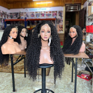 Peluca de Cabello Humano Natural con Frente de Encaje HD Liso, de Proveedor Vietnamita, para Mujeres, con Encaje Transparente - Product Image 1