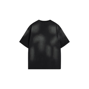 Unisex Oversized Color Block <b>Tshirts</b> Men Vintage Washed Tees Cotton Casual Short Sleeve Tops - Product Image 4