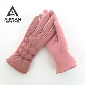 Guantes de Invierno para Mujer AIFRAN, de Tela Plumón, Delgados, Cálidos, con Forro Polar, Pantalla Táctil, Ligeros, Acolchados, Venta al Por Mayor - Product Image 5