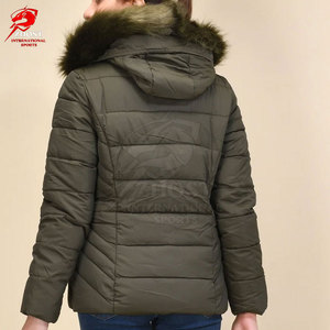 Vestes matelassées modernes et élégantes pour femmes, idéales pour l'hiver, couleur unie, fermeture éclair intégrale, vêtements de sport. - Product Image 6