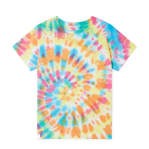 Wholesale Oversized <b>Tie</b> Dye T Shirt Custom 100 Cotton Casual Streetwear Tee Premium Blank Unisex Summer T Shirt - Product Image 1