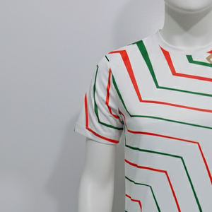 T-shirt de football à col rond en sublimation de qualité supérieure, 100% polyester interlock 140 g/m² - Product Image 4