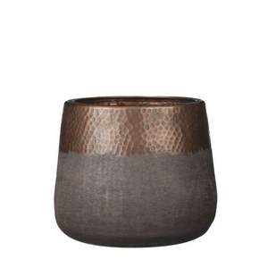 Jardinières en fer embossé avec finition antique, design moderne durable pour une utilisation en extérieur/intérieur dans les jardins de maisons, d'hôtels et de villas - Product Image 4