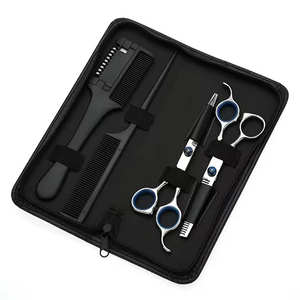 Kit de Peluquería Profesional de Alta Calidad, Personalizable, Duradero y Reutilizable, Juego de Tijeras y Peines de Acero Inoxidable, Herramienta de Corte - Product Image 5