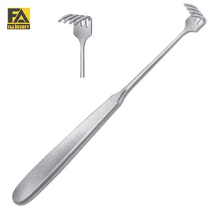 Rétracteur Klapp 15x11mm, instrument chirurgical manuel en acier inoxydable, certifié CE Classe I, pour utilisation en chirurgie - Product Image 3