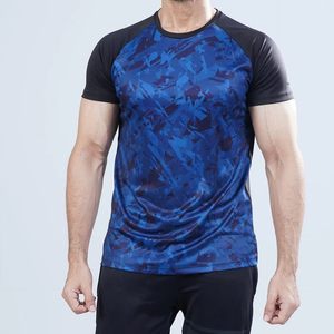 Camisetas Deportivas de Punto de Alta Calidad para Hombre, Ajustadas, para Entrenamiento, Gimnasio, Correr, Proveedor OEM, Secado Rápido - Product Image 5
