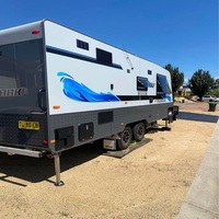 Caravane pliable de qualité supérieure pour 4 personnes, 4x4, mini, légère, moderne, conforme aux normes australiennes, pour le camping, les longs trajets, rapide