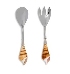 Premium Buffet Service <b>Salad</b> <b>Spoon</b> Fork Set Stainless Steel Hospitality Collection - Product Image 2