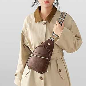 Sac à bandoulière de luxe en cuir PU tendance pour filles, sacoche de poitrine décontractée et élégante pour adolescentes, petit sac messager de voyage en gros - Product Image 3