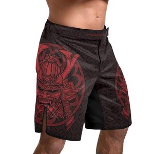 Pantalones cortos MMA para hombre, con estampado, cintura elástica, para entrenamiento en gimnasio, kickboxing, ligeros, de secado rápido, coloridos, para artes marciales mixtas. - Product Image 6