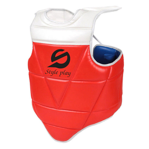 Protector de Pecho de Boxeo de Cuero con Logotipo Personalizado, Protector de Pecho de Boxeo Profesional de Cuero de Alta Calidad y Ligero - Product Image 5