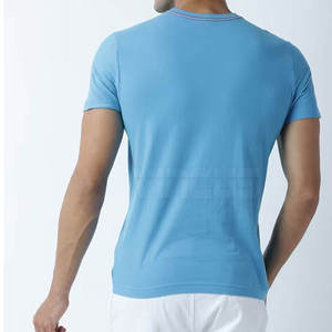 Camiseta de hombre con estampado DTG de último estilo, 100% algodón, MOQ bajo, corte holgado, alta calidad, para venta en línea. - Product Image 2