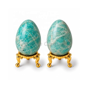 Yellow Jasper Natural Stone <b>Egg</b> Crystal <b>Egg</b> Chakra <b>Decor</b> Handmade Crystal <b>Egg</b> Natural Stone <b>Egg</b> Wholesale Supplier India - Product Image 3