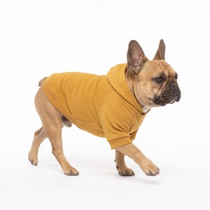 <b>Pet</b> Zip Solid Color Classic Stars Moons Embroidered Patch <b>Brushed</b> Fleece Hoodie Jacket Machine Wash Durable Trendy New Stylish - Product Image 4