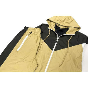 Conjunto Deportivo Informal Unisex para Exteriores, Chaqueta Cortavientos Personalizada de Nailon, Diseño 2 en 1, Secado Rápido, Ligero, para Verano - Product Image 6