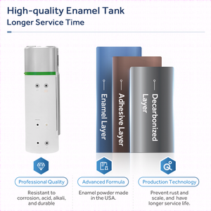 Bomba de calor Haier todo <span class=keywords><strong>en</strong></span> uno agua caliente doméstica aire agua R134a DC inversor 200L-300L tanque caldera eléctrica PARA USO HOTELERO - Product Image 3