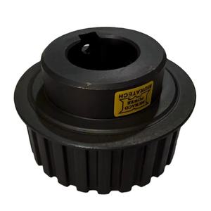 20L025 20L050 20L075 20L100 20L125 20L150 20L200 STEEL TIMING <b>PULLEY</b> CUSTOMISED BORE KEYWAY FLANGE FITTED OEM SUPPLY IMPERIAL - Product Image 2