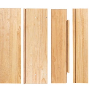 Panneaux de tiroir en bois de caoutchouc massif haute résistance, résistants à l'eau, à joint en bout, pour fabricants d'armoires - Product Image 4